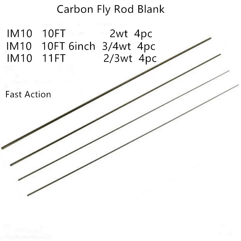 IM10 - 10FT 2wt / 10'6'' 3/4wt / 11FT 2/3wt Carbon Fishing Rod Blank , Fast Action
IM10 - 10FT 2wt / 10'6'' 3/4wt / 11FT 2/3wt Carbon Fishing Rod Blank , Fast Action