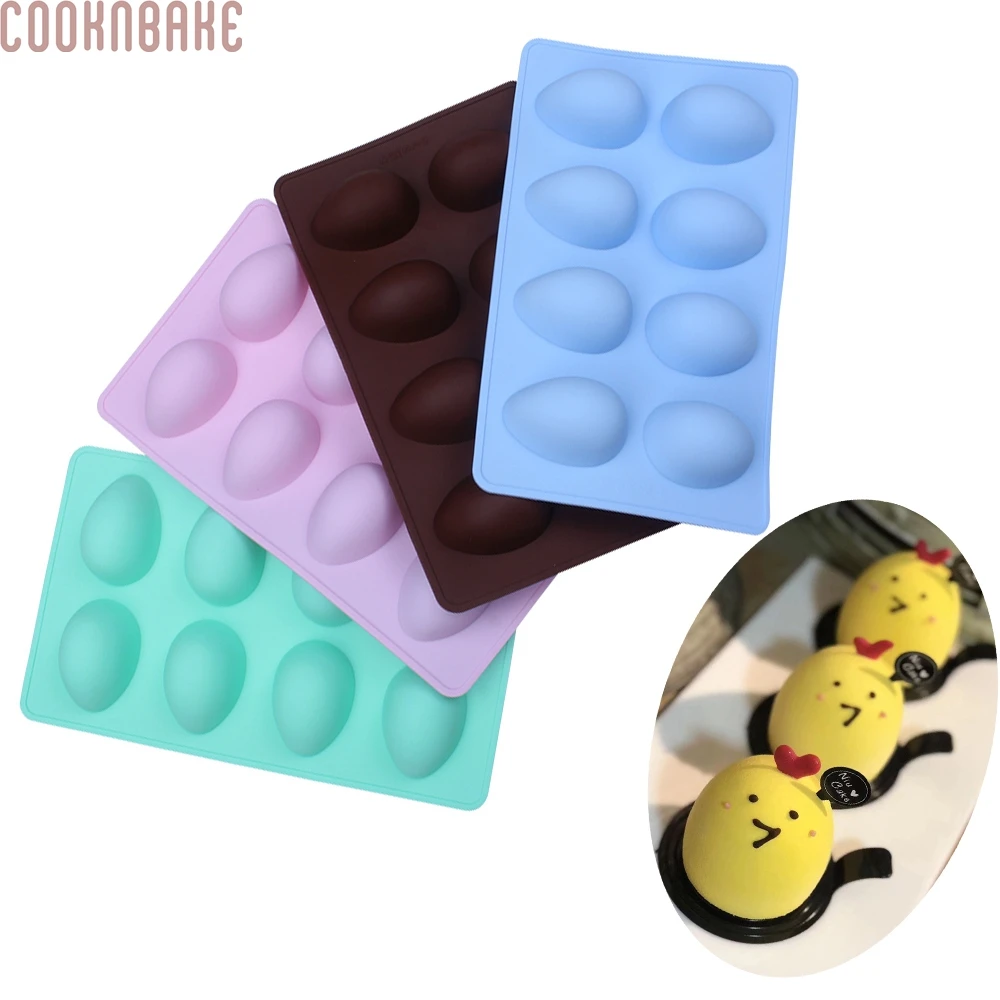 COOKNBAKE силиконовая форма для самостоятельной сборки 8 ячеек овальной формы мыла