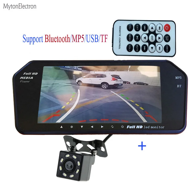 Dynamic Lines car rearview universal reversing camera Parking Assistance Backup + Bluetooth Mp5 TF USB monitor Mirror HD Screen
Dynamic Lines car rearview universal reversing camera Parking Assistance Backup + Bluetooth Mp5 TF USB monitor Mirror HD Screen