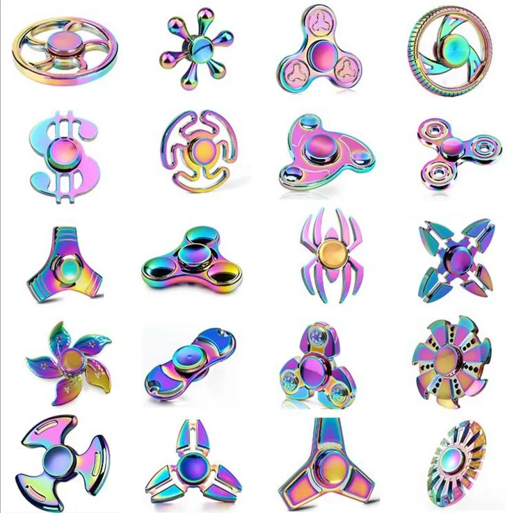 Fidget Spinner Tri-Spinner Colorful Five Beeds Star Bat Heart Triangle Wheel Fly Dragon Metal Hand Spinner Anti Stress Toys
Fidget Spinner Tri-Spinner Colorful Five Beeds Star Bat Heart Triangle Wheel Fly Dragon Metal Hand Spinner Anti Stress Toys