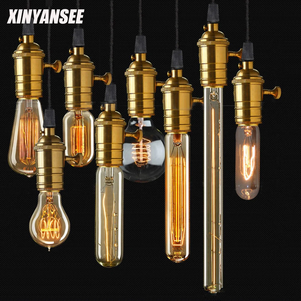 E27 Edison Tungsten lamp Light Bulb Retro Lamp 220V A19T T30 G80 ST64 G95 G125 Vintage Tungsten lamp Decor Light up your beauty
E27 Edison Tungsten lamp Light Bulb Retro Lamp 220V A19T T30 G80 ST64 G95 G125 Vintage Tungsten lamp Decor Light up your beauty