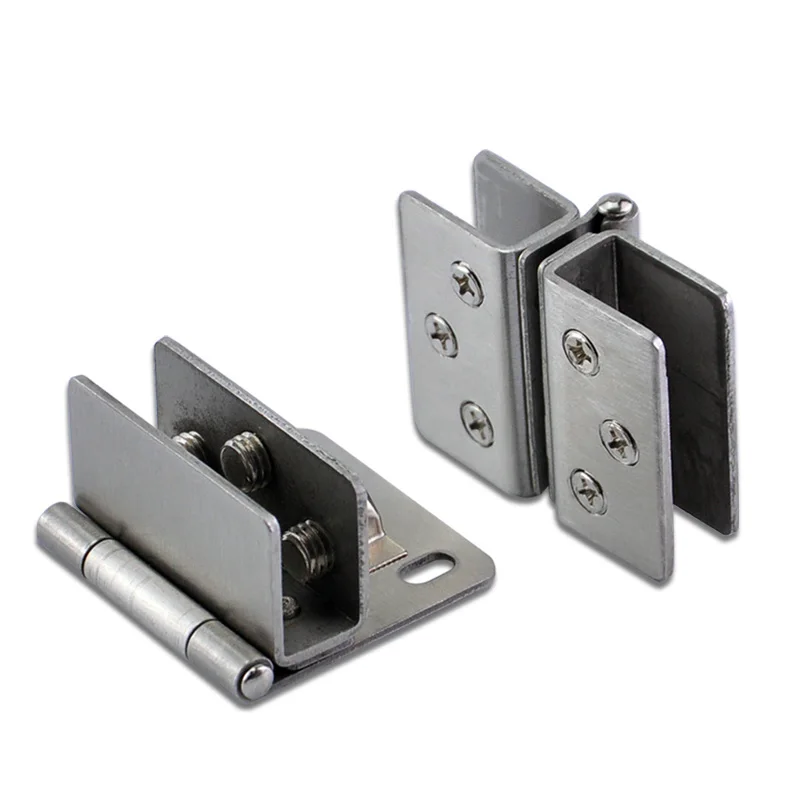 High Quality 10pieces Cabinet Glass Pivot Door Hinges Glass