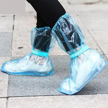 1 Pair Men Women's Rain Waterproof Boots Cover Heels Boots Reusable Shoes Covers Thicker Non-slip Platform Rain Boots
1 Pair Men Women's Rain Waterproof Boots Cover Heels Boots Reusable Shoes Covers Thicker Non-slip Platform Rain Boots