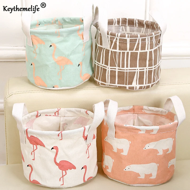 Cute Printing Linen Desktop Sundries Folding Storage Basket Storage Organizer Cabinet Underwear Storage Box B
Cute Printing Linen Desktop Sundries Folding Storage Basket Storage Organizer Cabinet Underwear Storage Box B