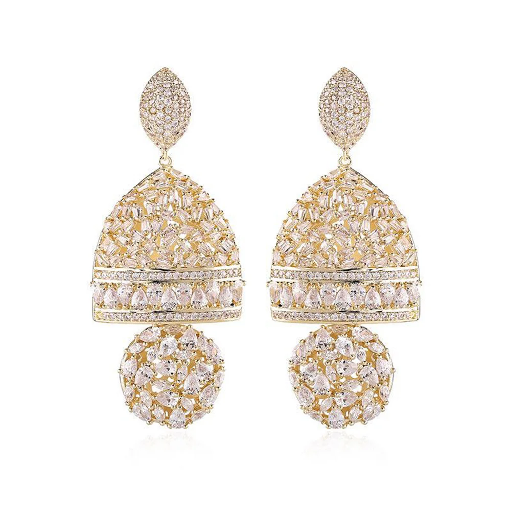 HIBRIDE Favorite Elegant Geometric Design AAA CZ Earring Women Engagement Party Bridal Wedding Earring Jewelry Addict E-547
HIBRIDE Favorite Elegant Geometric Design AAA CZ Earring Women Engagement Party Bridal Wedding Earring Jewelry Addict E-547