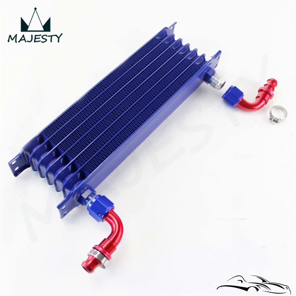 UNIVERSAL Trust 7 ROW AN-10AN UNIVERSAL ENGINE TRANSMISSION OIL COOLER with 90 degree fittings
UNIVERSAL Trust 7 ROW AN-10AN UNIVERSAL ENGINE TRANSMISSION OIL COOLER with 90 degree fittings