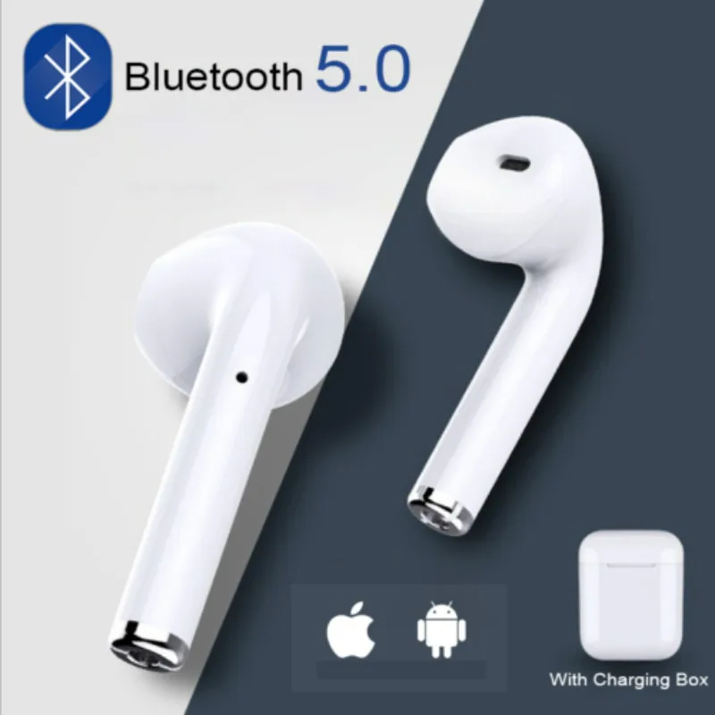I7s TWS Bluetooth headphone Stereo Earbud Bluetooth earphone Headset with Charging Wireless Headsets for All Smart Phone
I7s TWS Bluetooth headphone Stereo Earbud Bluetooth earphone Headset with Charging Wireless Headsets for All Smart Phone