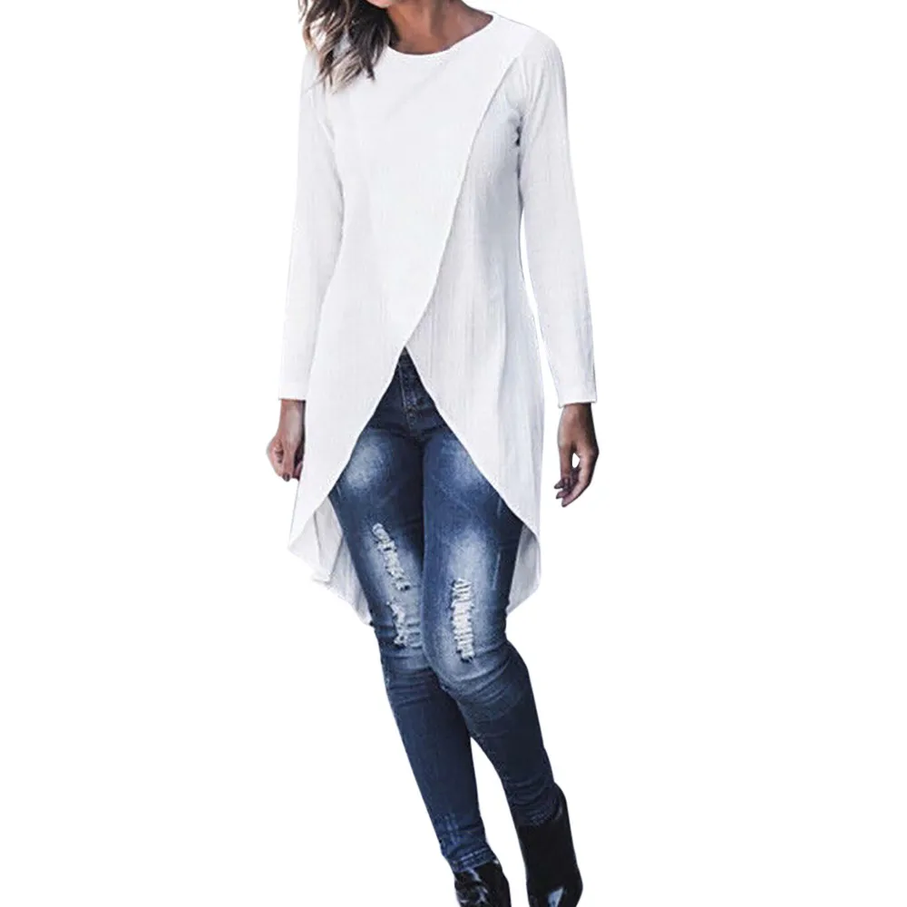 Womens Tops and Long Sleeve Blouses 2018 Streetwear Solid Long Shirts Woman Clothes Tunic Ladies Top Womens Clothing
Womens Tops and Long Sleeve Blouses 2018 Streetwear Solid Long Shirts Woman Clothes Tunic Ladies Top Womens Clothing