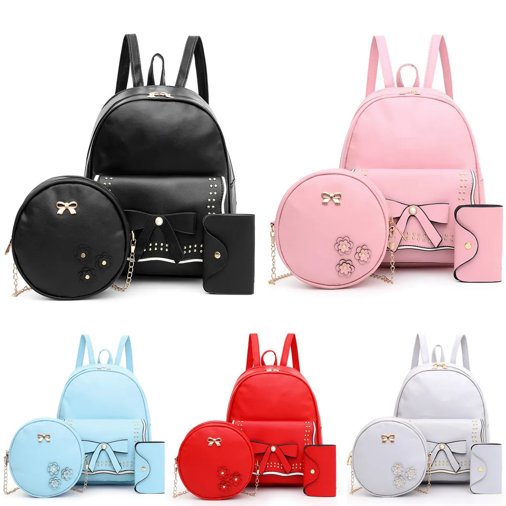 3Pcs Fashion Student Women Solid Color School Bags +Messenger Bag+Clutch Fashion lady student solid shoulder June4
3Pcs Fashion Student Women Solid Color School Bags +Messenger Bag+Clutch Fashion lady student solid shoulder June4