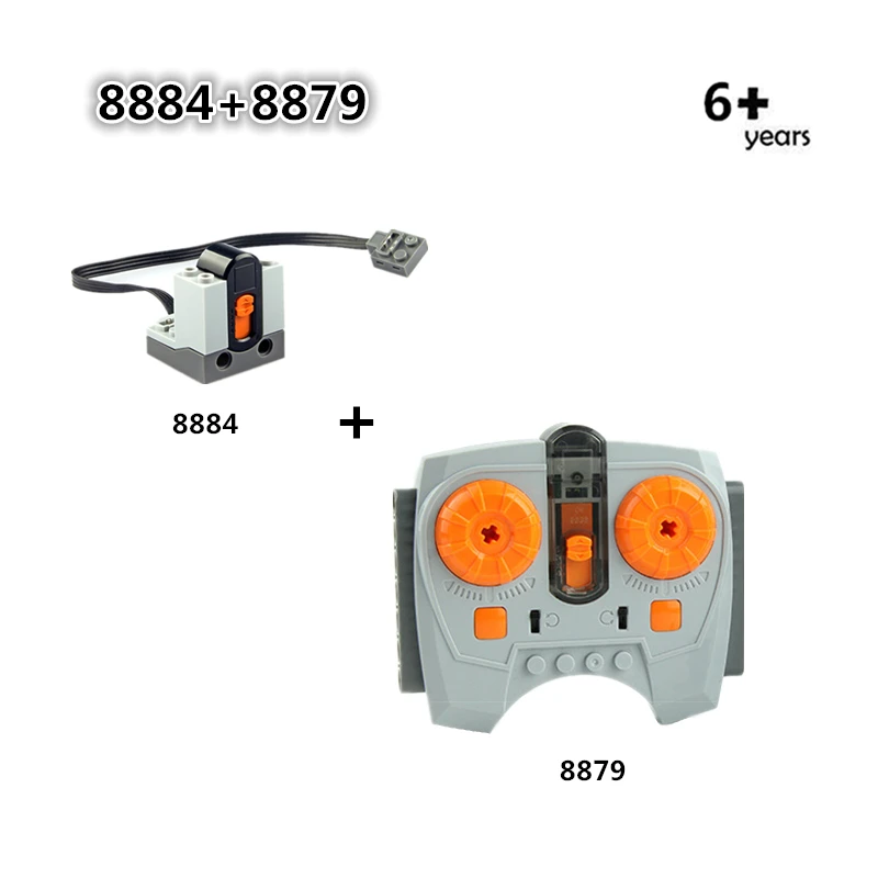 8884 8879 IR Remote Control Signal Receiver Motors Power Functions Technic Motor Series Battery Box LED Light
8884 8879 IR Remote Control Signal Receiver Motors Power Functions Technic Motor Series Battery Box LED Light