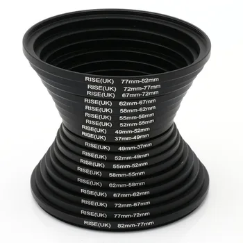 100% GUARANTEE 18pcs Camera Lens Filter Step Up & Down Ring Adapter For Canon Nikon sony all camera
100% GUARANTEE 18pcs Camera Lens Filter Step Up & Down Ring Adapter For Canon Nikon sony all camera