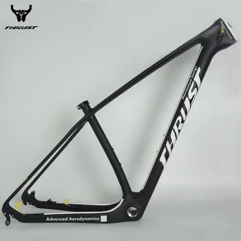 THRUST Carbon Mountain Bike Frame mtb 29er Carbon mtb Frame 15 17 19 Disc Brake Frameset 27.5er BSA/BB30 Bicicletas
THRUST Carbon Mountain Bike Frame mtb 29er Carbon mtb Frame 15 17 19 Disc Brake Frameset 27.5er BSA/BB30 Bicicletas