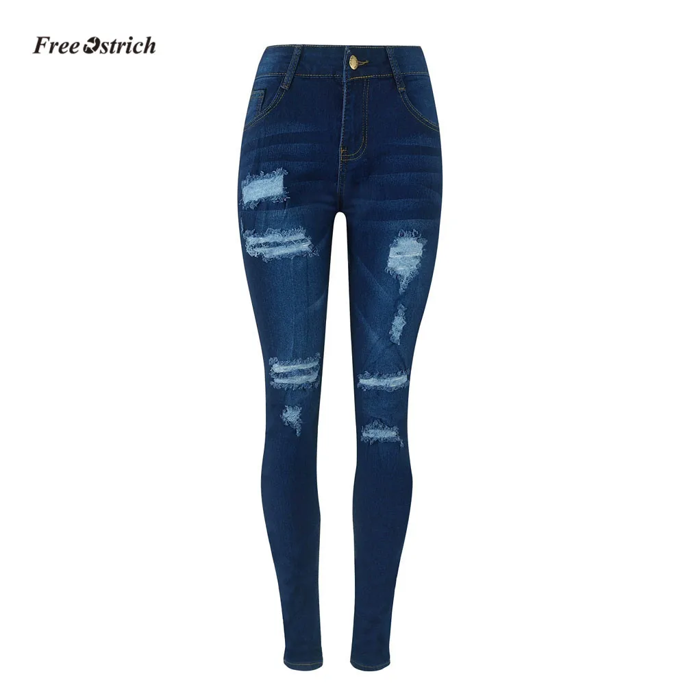 Free Ostrich Clothes Women Jeans Womens Denim Ripped Pencil Pants Stretch Cotton Skinny Slim Trousers hole new long jean Pants
Free Ostrich Clothes Women Jeans Womens Denim Ripped Pencil Pants Stretch Cotton Skinny Slim Trousers hole new long jean Pants