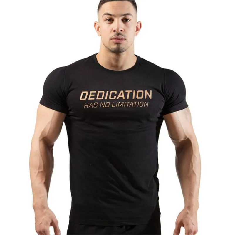 2019 New Brand Clothing Gyms Tight Cotton T-shirt Mens Casual Bodybuilding Jogger Summer High Quality Short sleeve Tees Tops
2019 New Brand Clothing Gyms Tight Cotton T-shirt Mens Casual Bodybuilding Jogger Summer High Quality Short sleeve Tees Tops