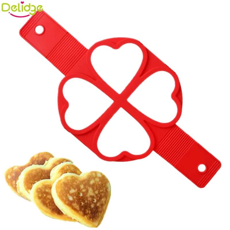 Delidge 1pc Flippin Fantastic Nonstick Pancake Maker Egg Ring Maker Perfect Pancakes Easy Silicone Egg Pancake Mold
Delidge 1pc Flippin Fantastic Nonstick Pancake Maker Egg Ring Maker Perfect Pancakes Easy Silicone Egg Pancake Mold