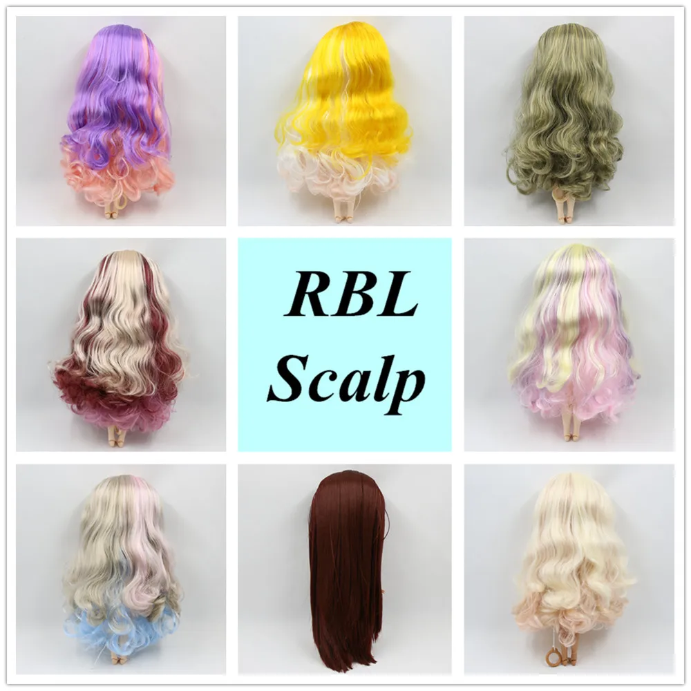 RBL Scalp 1/6 Blyth Doll Wigs including the hard endoconch dome with bang/no bangs fringe soft Variety of mixed color hair
RBL Scalp 1/6 Blyth Doll Wigs including the hard endoconch dome with bang/no bangs fringe soft Variety of mixed color hair
