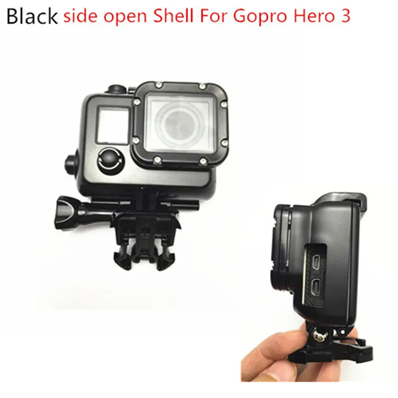 2019 New Black Accessories Side Opening Housing Case Protective Shell For Gopro Hero3 3+ 4 Camera Mount
2019 New Black Accessories Side Opening Housing Case Protective Shell For Gopro Hero3 3+ 4 Camera Mount