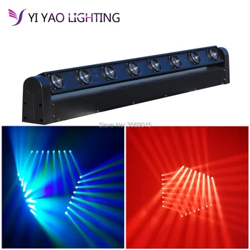 New Led Spider 8x6W / 8x12W RGBW Party DJ Beam Moving Head Light 
New Led Spider 8x6W / 8x12W RGBW Party DJ Beam Moving Head Light