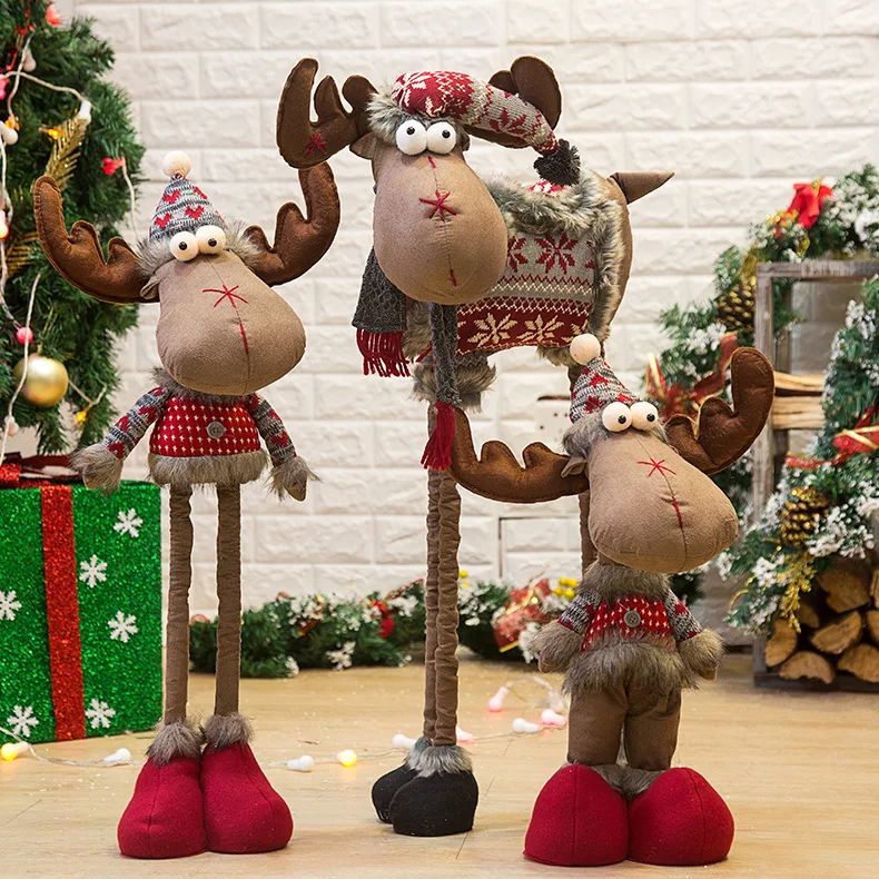 Running deer Christmas doll stand the snowman doll gift Christmas decorations Christmas decorations
Running deer Christmas doll stand the snowman doll gift Christmas decorations Christmas decorations