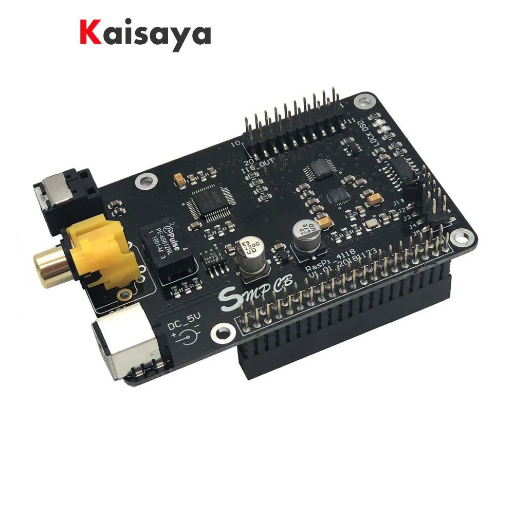 AK4118 Coaxial HIFI Sound Card DAC I2S DSD Digital Broadcasting 32BIT PCM384 For raspberry pi 3B B+ 3B+ G5-001
AK4118 Coaxial HIFI Sound Card DAC I2S DSD Digital Broadcasting 32BIT PCM384 For raspberry pi 3B B+ 3B+ G5-001