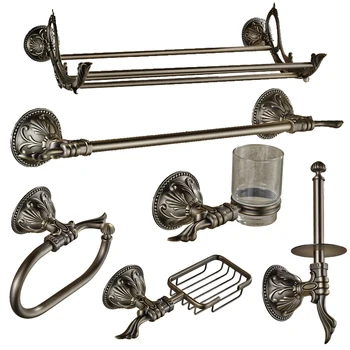Archaistic Bronze Bathroom Hardware Sets Carved Bathroom Shelf Brushed Solid Brass Bathroom Accessories
Archaistic Bronze Bathroom Hardware Sets Carved Bathroom Shelf Brushed Solid Brass Bathroom Accessories