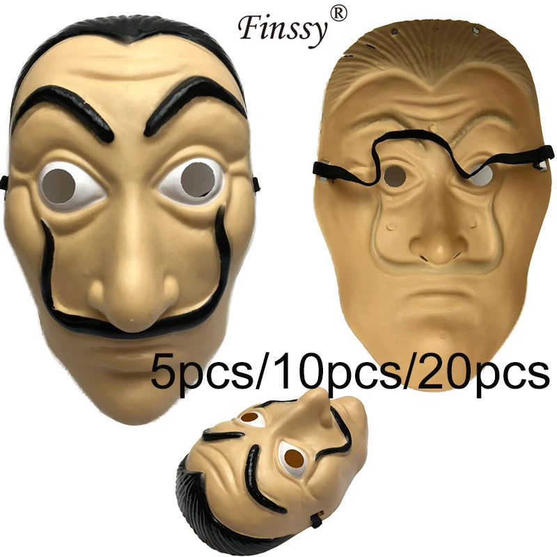 Dali Mask Halloween Carnival Party Funny Tools Paper House La Casa De Papel Dali Plastic Mask Masque Mascara Dali Money Heist
Dali Mask Halloween Carnival Party Funny Tools Paper House La Casa De Papel Dali Plastic Mask Masque Mascara Dali Money Heist