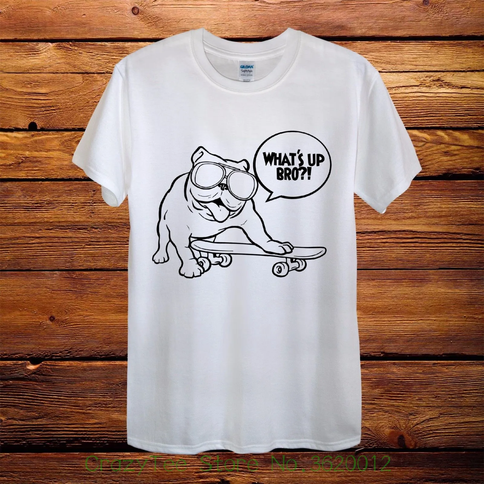 Women's Tee Pug On Board What's Up Bro Design T-shirt Men Unisex Women Fitted Gift Fun Dog Cartoon Character
Women's Tee Pug On Board What's Up Bro Design T-shirt Men Unisex Women Fitted Gift Fun Dog Cartoon Character