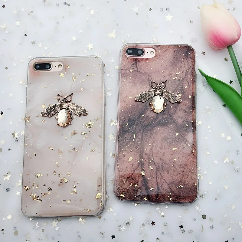 Shining 3D Metal Bee Phone Case For Huawei P20 P30 lite Mate 10 20 Pro Glitter Gold Foil Soft Cover For Huawei Honor 10 8X 9
Shining 3D Metal Bee Phone Case For Huawei P20 P30 lite Mate 10 20 Pro Glitter Gold Foil Soft Cover For Huawei Honor 10 8X 9