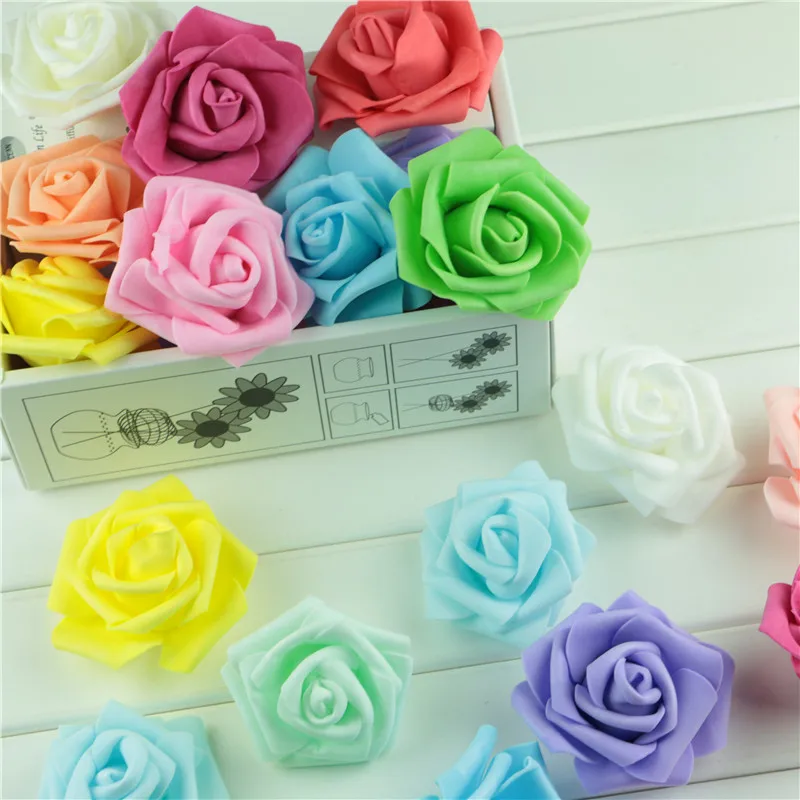 100pcs/lot Foam Rose Flower Head Artificial Rose Flowers Bouquet Handmade Wedding Home Decoration Festive Party scrapbook Black
100pcs/lot Foam Rose Flower Head Artificial Rose Flowers Bouquet Handmade Wedding Home Decoration Festive Party scrapbook Black