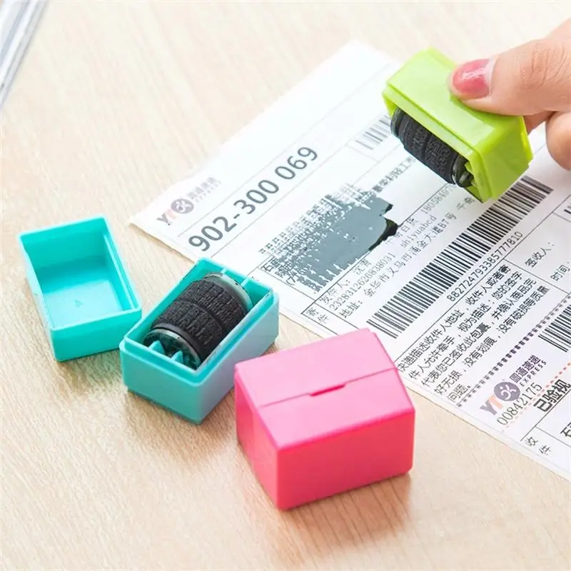 Adeeing Guard Your Id Stamp, Roller Identity Theft Prevention Security Self-Inking Stamps, Messy Code Security for Office
Adeeing Guard Your Id Stamp, Roller Identity Theft Prevention Security Self-Inking Stamps, Messy Code Security for Office