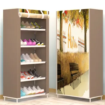 DIY Assembly Non-woven Cloth Storage Shoe Cabinet Dustproof Shoe Rack Space Saver Shoe Organizer Shelf Home Furniture
DIY Assembly Non-woven Cloth Storage Shoe Cabinet Dustproof Shoe Rack Space Saver Shoe Organizer Shelf Home Furniture