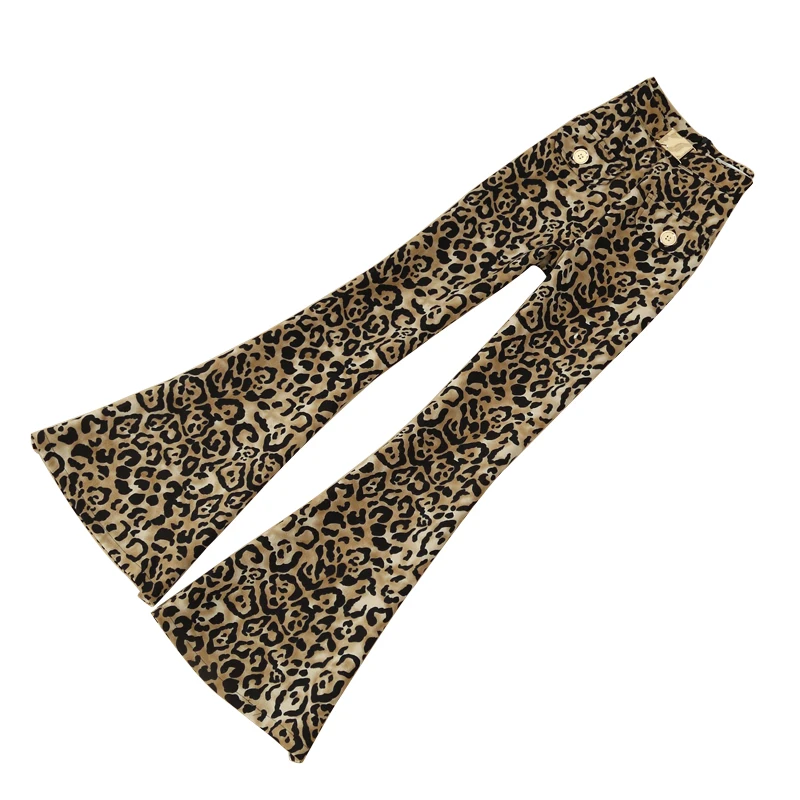 2019 Spring autumn Wide Leg Fashion Leopard Pants High Waist Women skinny flare pants
2019 Spring autumn Wide Leg Fashion Leopard Pants High Waist Women skinny flare pants