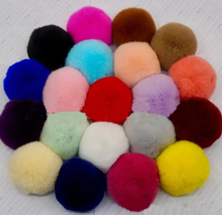 Real Rex Rabbit Fur Ball 8cm Pompom Car Pompon Bunny Fur Ball for Keychain DIY Bag Charms Toys Hair Accessories 60pcs GR109
Real Rex Rabbit Fur Ball 8cm Pompom Car Pompon Bunny Fur Ball for Keychain DIY Bag Charms Toys Hair Accessories 60pcs GR109