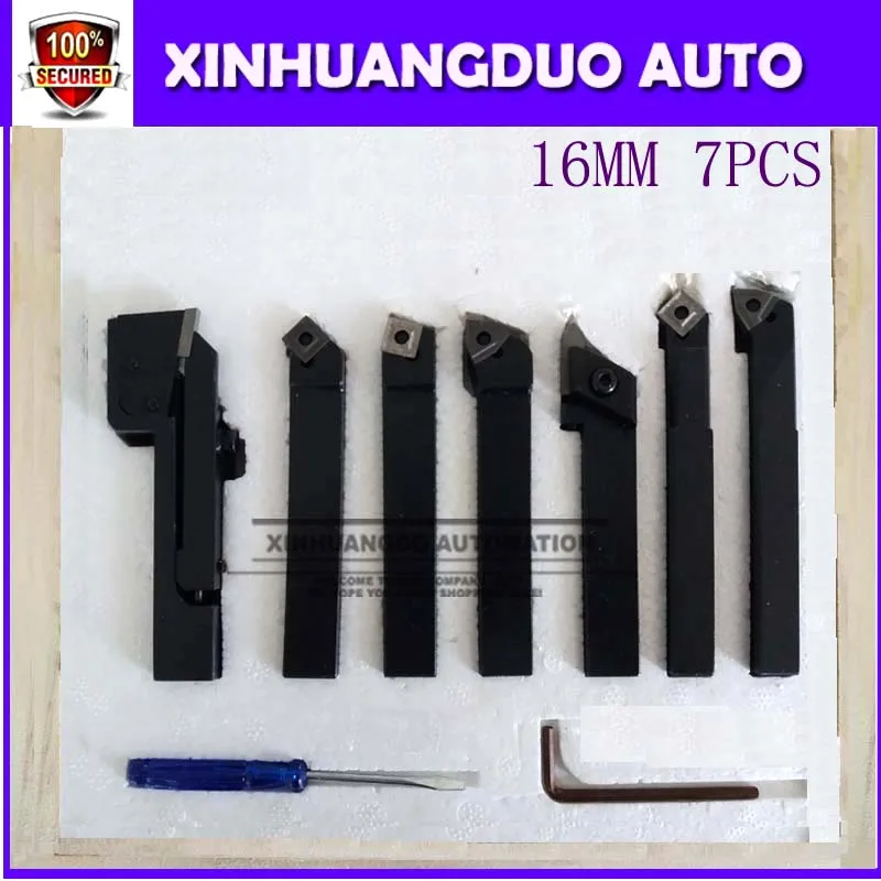 16mm 7pcs/set indexable carbide turnnig lathe cutter tool set, none Titanium,wholesale
16mm 7pcs/set indexable carbide turnnig lathe cutter tool set, none Titanium,wholesale