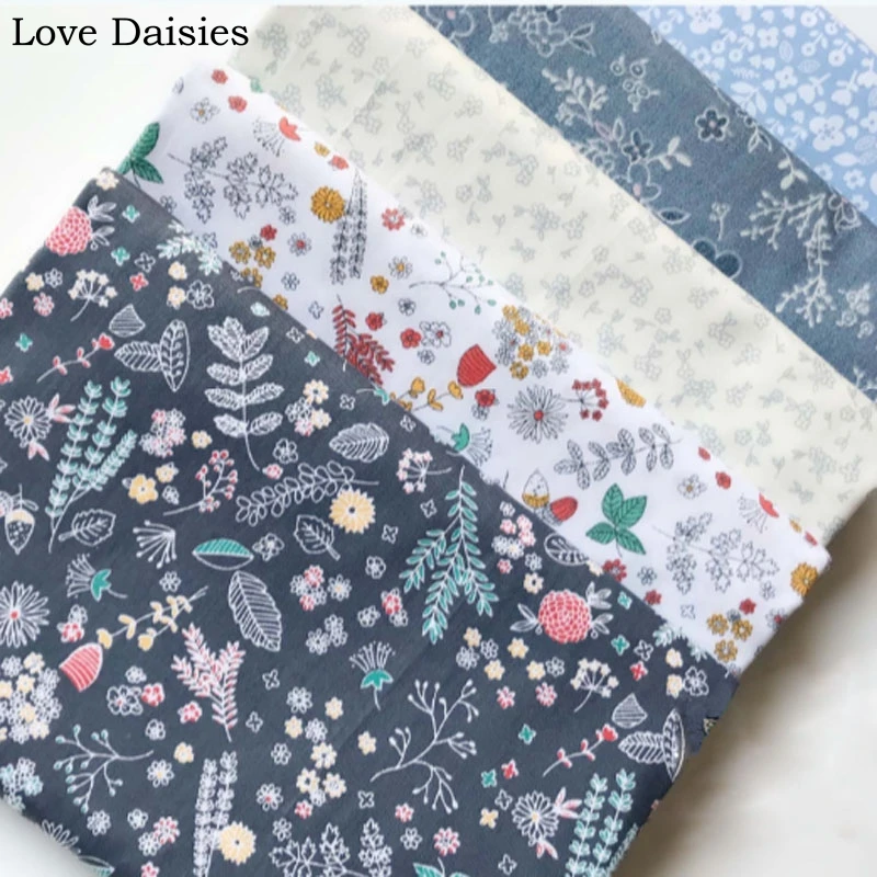 100% cotton twill pastoral GRAY WHITE BEIGE BLUE small flowers floral fabrics for DIY crib bedding doll apparel handwork decor
100% cotton twill pastoral GRAY WHITE BEIGE BLUE small flowers floral fabrics for DIY crib bedding doll apparel handwork decor