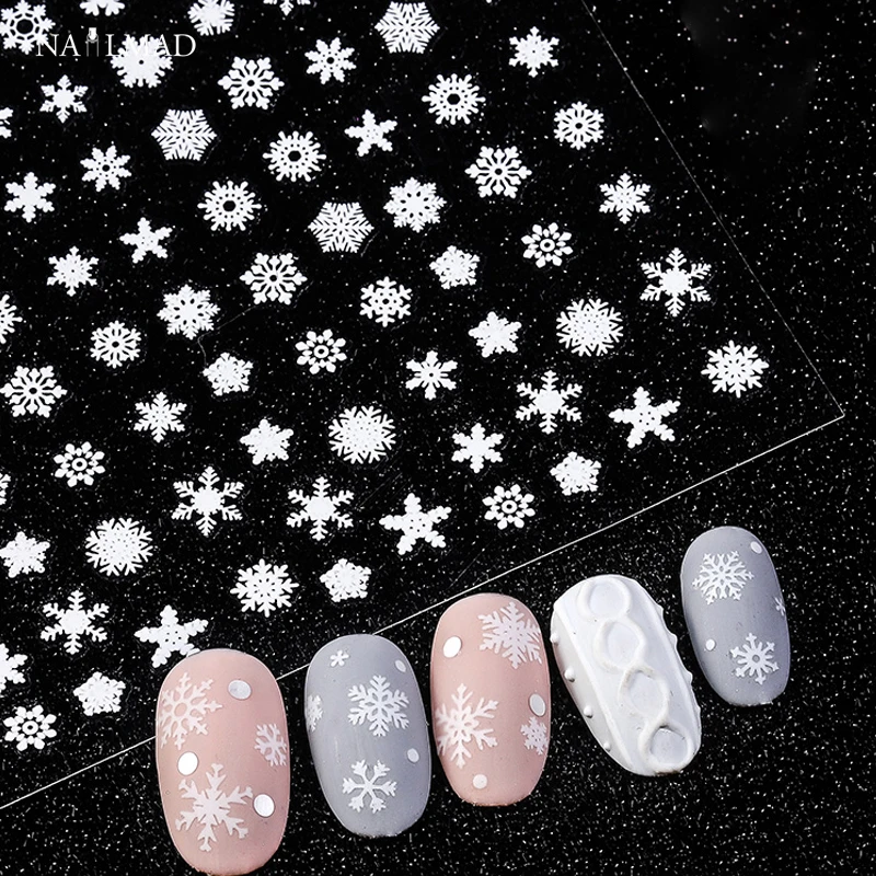 1pc Christmas White Snowflake 3D Nail Sticker Santa Claus Deer Pattern Adhesive Transfer Sticker Manicure Nail Art Decals
1pc Christmas White Snowflake 3D Nail Sticker Santa Claus Deer Pattern Adhesive Transfer Sticker Manicure Nail Art Decals