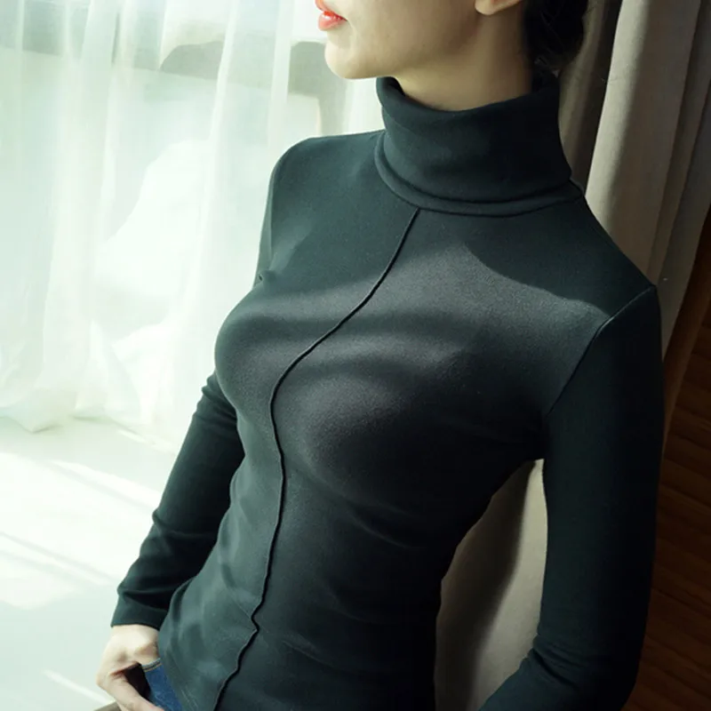 Sweater Female Soft Korean Style Skinny Winter Turtleneck Women Bodycon Basic Pullovers Long Sleeve Pull Femme Coat Female Top
Sweater Female Soft Korean Style Skinny Winter Turtleneck Women Bodycon Basic Pullovers Long Sleeve Pull Femme Coat Female Top