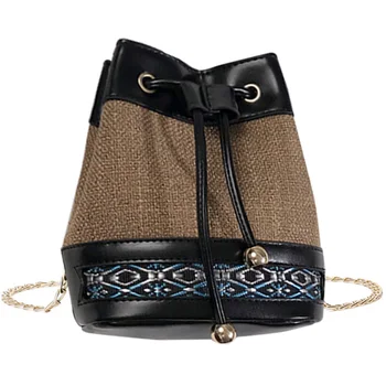 TFTP-New Wave Fashion Messenger Bag Wild National Wind Female Bucket Bag Chain Shoulder Bag
TFTP-New Wave Fashion Messenger Bag Wild National Wind Female Bucket Bag Chain Shoulder Bag