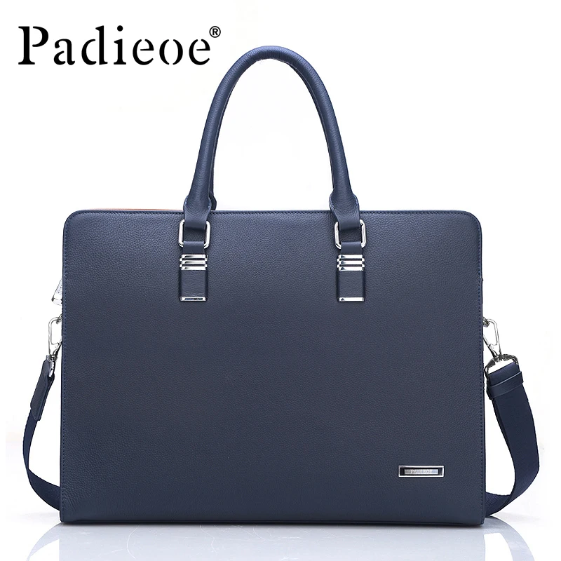 Padieoe Luxury Genuine Cow Leather Men's Briefcase High Quality Business Men Shoulder Bags Fashion Casual Tote Durable Briefcase
Padieoe Luxury Genuine Cow Leather Men's Briefcase High Quality Business Men Shoulder Bags Fashion Casual Tote Durable Briefcase
