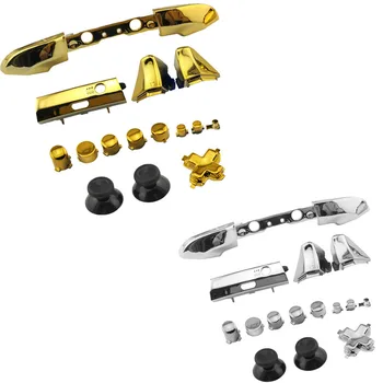 Chrome Plating Full Button Set Dpad RT LT RB LB ABXY Guide ON OFF Buttons For Xbox One Slim One S 1 S Controller Gamepad Repair
Chrome Plating Full Button Set Dpad RT LT RB LB ABXY Guide ON OFF Buttons For Xbox One Slim One S 1 S Controller Gamepad Repair