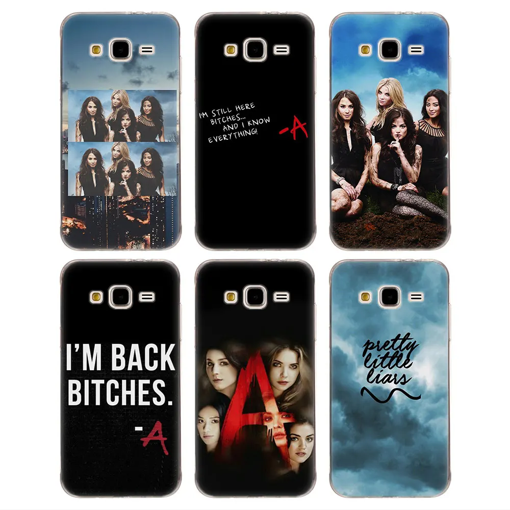 Pretty Little Liars Pattern Soft TPU Silicone back Cover Case for Samsung J310 J510 J710 J3 J5 Prime J7 2017 S8 S9
Pretty Little Liars Pattern Soft TPU Silicone back Cover Case for Samsung J310 J510 J710 J3 J5 Prime J7 2017 S8 S9