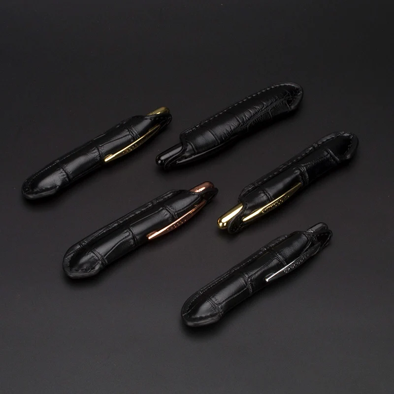 Mini Crocodile 9cm space ballpoint pen golden rings and leather pouch Neat Convience Office Supplies Luxury Metal pens 6 colours
Mini Crocodile 9cm space ballpoint pen golden rings and leather pouch Neat Convience Office Supplies Luxury Metal pens 6 colours