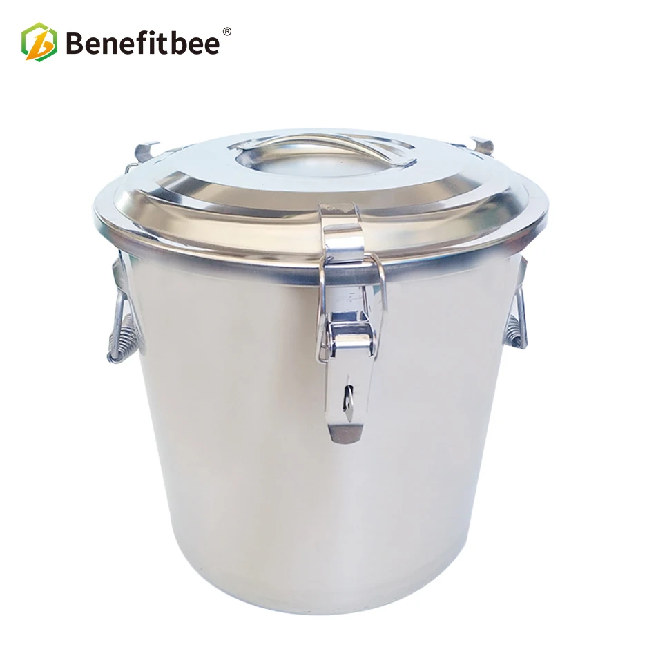 Benefitbee Beekeeping Tools Stainless Steel Honey Tank For Beekeeping Equiption With Valve Insulation Cover 20L 25kg
Benefitbee Beekeeping Tools Stainless Steel Honey Tank For Beekeeping Equiption With Valve Insulation Cover 20L 25kg