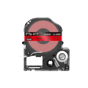 LC-2RBP/ SC6RW 6mm Black on Red tape cartridge compatible LabelWorks LW-300 LW-400
LC-2RBP/ SC6RW 6mm Black on Red tape cartridge compatible LabelWorks LW-300 LW-400