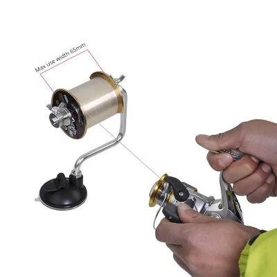 Aluminum Fishing Line Winder On-line Reel Spool Spool System Fishing Tackle Tool Suction Cup Sea Bass Fishing Accessories New
Aluminum Fishing Line Winder On-line Reel Spool Spool System Fishing Tackle Tool Suction Cup Sea Bass Fishing Accessories New