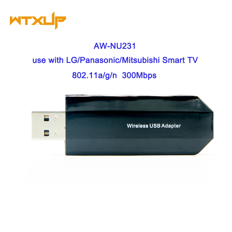 AzureWave AW-NU231 BCM4323 300Mbps 802.11a/b/g/n USB Wireless Adapter wifi USB For LG/Mitsubishi Smart TV Windows 7/8/10
AzureWave AW-NU231 BCM4323 300Mbps 802.11a/b/g/n USB Wireless Adapter wifi USB For LG/Mitsubishi Smart TV Windows 7/8/10