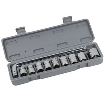 10 Pcs A Set of Keys 1/2 Universal L Socket Wrench Set For Car Repair Tools Wrench 8-21mm Auto Repair Hand Tools Chave de fendas
10 Pcs A Set of Keys 1/2 Universal L Socket Wrench Set For Car Repair Tools Wrench 8-21mm Auto Repair Hand Tools Chave de fendas