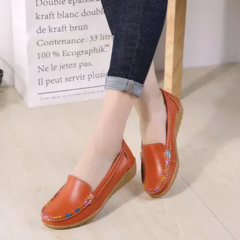 Flat shoes woman 2019 new fashion printing summer ladies shoes soft bottom genuine leather shoes ballet flat women sneakers
Flat shoes woman 2019 new fashion printing summer ladies shoes soft bottom genuine leather shoes ballet flat women sneakers