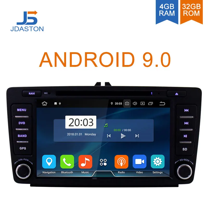 JDASTON Android 9.0 Car Multimedia Player For Skoda Octavia 2005-2008 2013 2 Din Car Radio GPS Navigation DVD Stereo Audio WIFI
JDASTON Android 9.0 Car Multimedia Player For Skoda Octavia 2005-2008 2013 2 Din Car Radio GPS Navigation DVD Stereo Audio WIFI