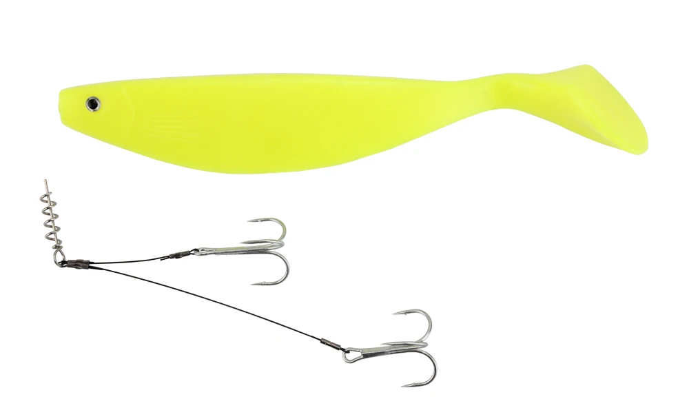 Spinpoler New Fishing Pike Rig Shot Rig Hook With Extra Sharp High-Carbon Steel Trebles Hooks For Soft Lure Bass Fishing (4)